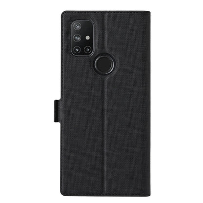 For OnePlus Nord N10 5G ViLi K Series Shockproof TPU + PU Leather Magnetic Buckle Horizontal Flip Case with Card Slots & Wallet & Holder(Black) - OnePlus Cases by ViLi | Online Shopping UK | buy2fix
