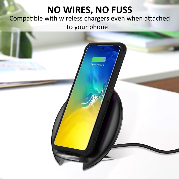 For Samsung Galaxy S20 Ultra iPAKY Thunder Series Aluminum Frame + TPU Bumper + Clear PC Shockproof Case(Black) - Galaxy Phone Cases by iPAKY | Online Shopping UK | buy2fix