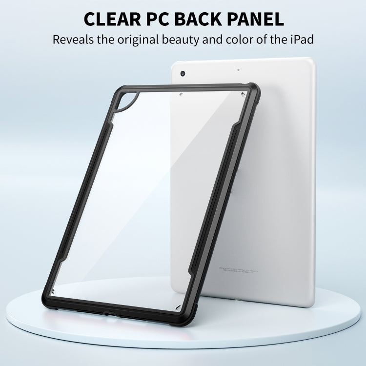 iPAKY Thunder Series Aluminum Frame + TPU Bumper + Clear PC Shockproof Case For iPad Air 2022 / 2020 10.9(Black) - iPad Air (2022) / (2020) 10.9 Cases by buy2fix | Online Shopping UK | buy2fix
