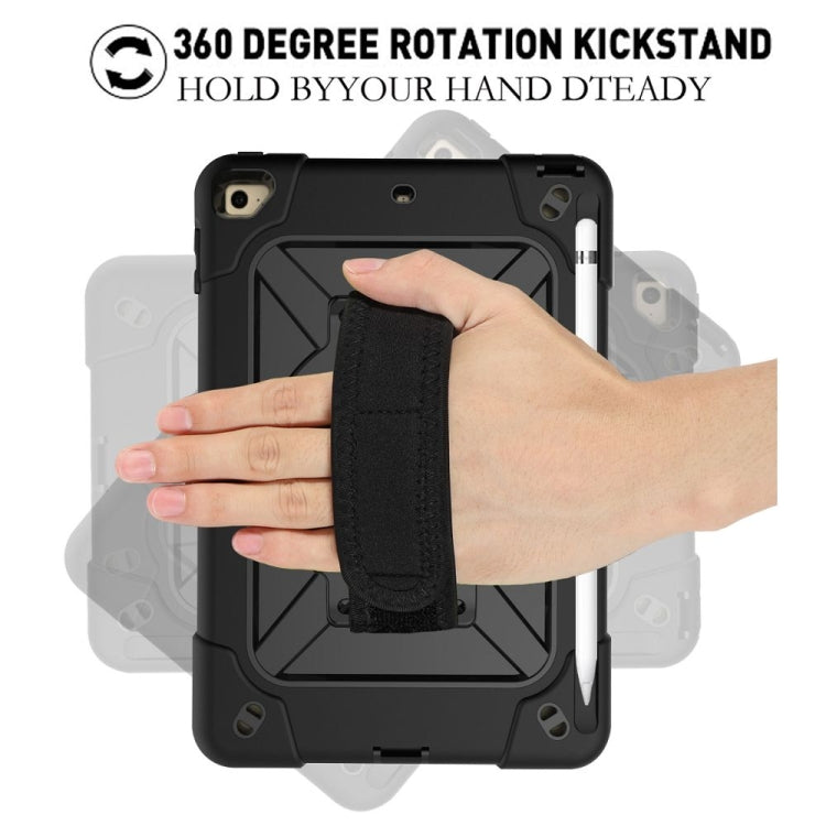 Contrast Color Silicone + PC Combination Case with Holder For iPad mini 3(Black) - iPad Mini 4 & 3 & 2 & 1 Cases by buy2fix | Online Shopping UK | buy2fix