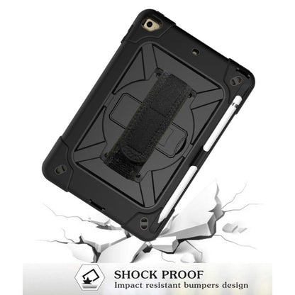 Contrast Color Silicone + PC Combination Case with Holder For iPad mini 3(Black) - iPad Mini 4 & 3 & 2 & 1 Cases by buy2fix | Online Shopping UK | buy2fix