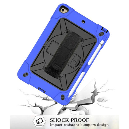 Contrast Color Silicone + PC Combination Case with Holder For iPad mini 3(Dark Blue + Black) - iPad Mini 4 & 3 & 2 & 1 Cases by buy2fix | Online Shopping UK | buy2fix