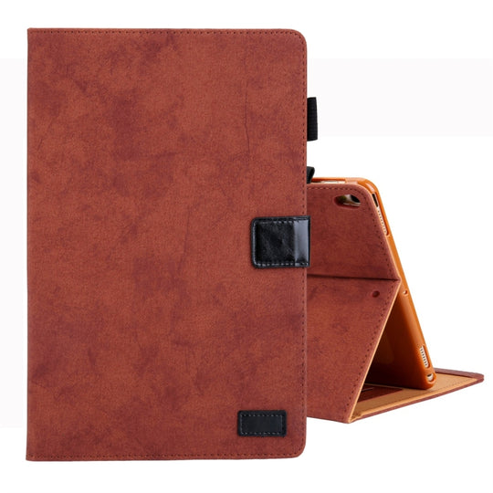 For iPad Pro 10.5 (2017) Business Style Horizontal Flip Leather Case, with Holder & Card Slot & Photo Frame & Sleep / Wake-up Function(Brown)