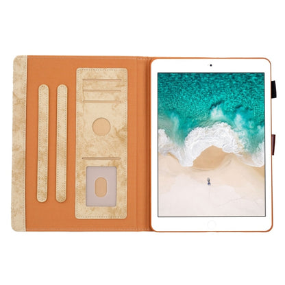 For iPad Pro 10.5 (2017) Business Style Horizontal Flip Leather Case, with Holder & Card Slot & Photo Frame & Sleep / Wake-up Function(Yellow) - iPad Pro 10.5 inch Cases by buy2fix | Online Shopping UK | buy2fix