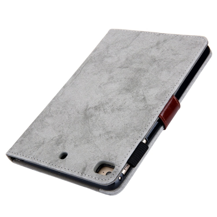 For iPad Mini 1 / 2 / 3 / 4 Business Style Horizontal Flip Leather Case, with Holder & Card Slot & Photo Frame & Sleep / Wake-up Function(Grey) - iPad Mini 4 & 3 & 2 & 1 Cases by buy2fix | Online Shopping UK | buy2fix