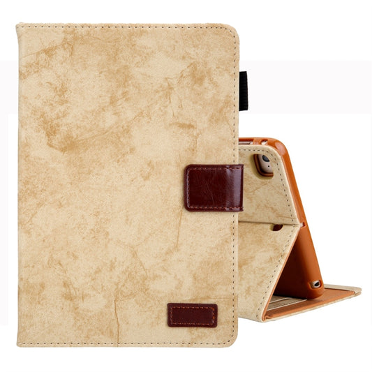 For iPad Mini 1 / 2 / 3 / 4 Business Style Horizontal Flip Leather Case, with Holder & Card Slot & Photo Frame & Sleep / Wake-up Function(Yellow) - iPad Mini 4 & 3 & 2 & 1 Cases by buy2fix | Online Shopping UK | buy2fix