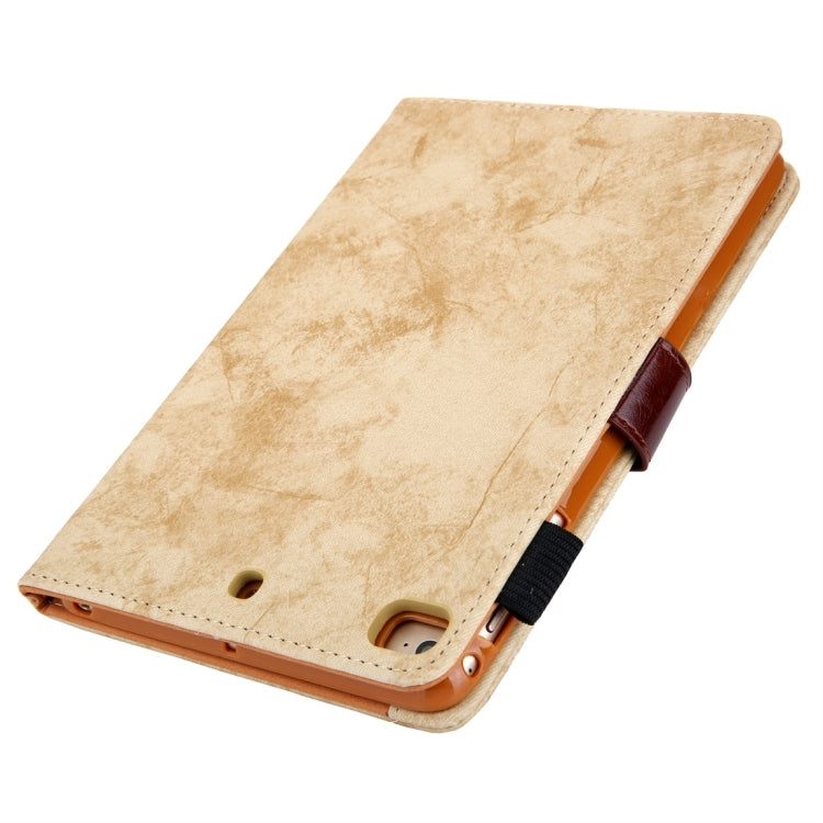 For iPad Mini 1 / 2 / 3 / 4 Business Style Horizontal Flip Leather Case, with Holder & Card Slot & Photo Frame & Sleep / Wake-up Function(Yellow) - iPad Mini 4 & 3 & 2 & 1 Cases by buy2fix | Online Shopping UK | buy2fix