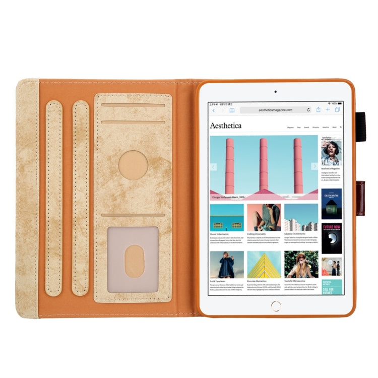 For iPad Mini 1 / 2 / 3 / 4 Business Style Horizontal Flip Leather Case, with Holder & Card Slot & Photo Frame & Sleep / Wake-up Function(Yellow) - iPad Mini 4 & 3 & 2 & 1 Cases by buy2fix | Online Shopping UK | buy2fix