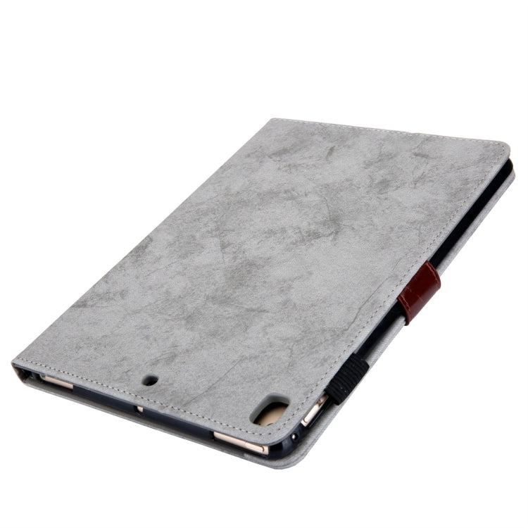 For iPad Mini (2019) Business Style Horizontal Flip Leather Case, with Holder & Card Slot & Photo Frame & Sleep / Wake-up Function(Grey) - iPad mini (2019) / mini 5 Cases by buy2fix | Online Shopping UK | buy2fix