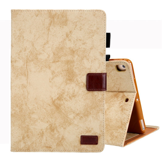 For iPad Mini (2019) Business Style Horizontal Flip Leather Case, with Holder & Card Slot & Photo Frame & Sleep / Wake-up Function(Yellow) - iPad mini (2019) / mini 5 Cases by buy2fix | Online Shopping UK | buy2fix