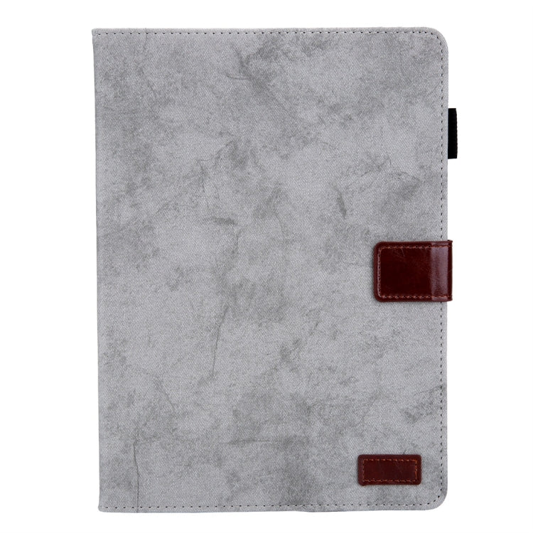 For iPad 10.2 2021 / 2020 / 2019 Business Style Horizontal Flip Leather Case, with Holder & Card Slot & Photo Frame & Sleep / Wake-up Function(Grey) - iPad 10.2 Cases by buy2fix | Online Shopping UK | buy2fix