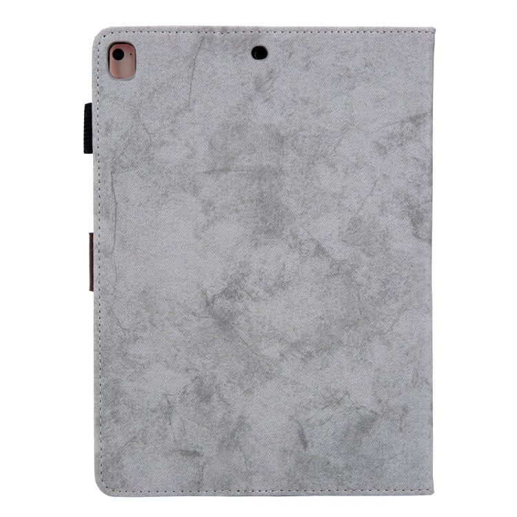 For iPad 10.2 2021 / 2020 / 2019 Business Style Horizontal Flip Leather Case, with Holder & Card Slot & Photo Frame & Sleep / Wake-up Function(Grey) - iPad 10.2 Cases by buy2fix | Online Shopping UK | buy2fix