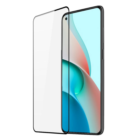 For Xiaomi Redmi Note 9T 5G / Note 9 5G DUX DUCIS 0.33mm 9H Medium Alumina HD Full Screen Tempered Glass Film (Black)