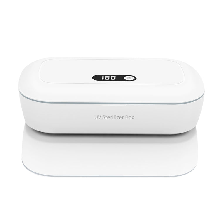 L11 Multi-function UVC Ultraviolet Mask Jewelry Toothbrush Mobile Phone Sterilization Box(Blue White) by buy2fix