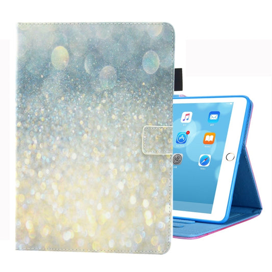 For iPad 10.2 2021 / 2020 / 2019 Coloured Drawing Pattern Horizontal Flip Leather Case with Holder & Card Slots & Photo Frame(Sparkling Sand) - iPad 10.2 Cases by buy2fix | Online Shopping UK | buy2fix