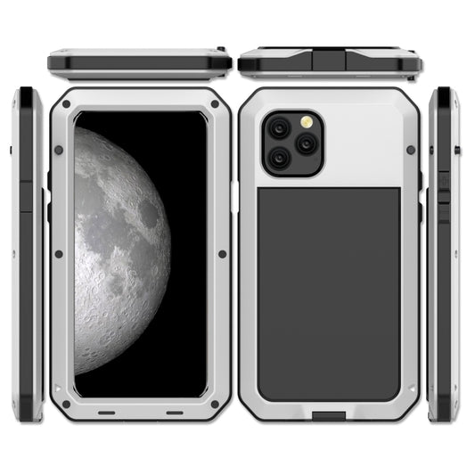 For iPhone 11 Pro Metal Armor Triple Proofing  Protective Case(White) - iPhone 11 Pro Cases by buy2fix | Online Shopping UK | buy2fix