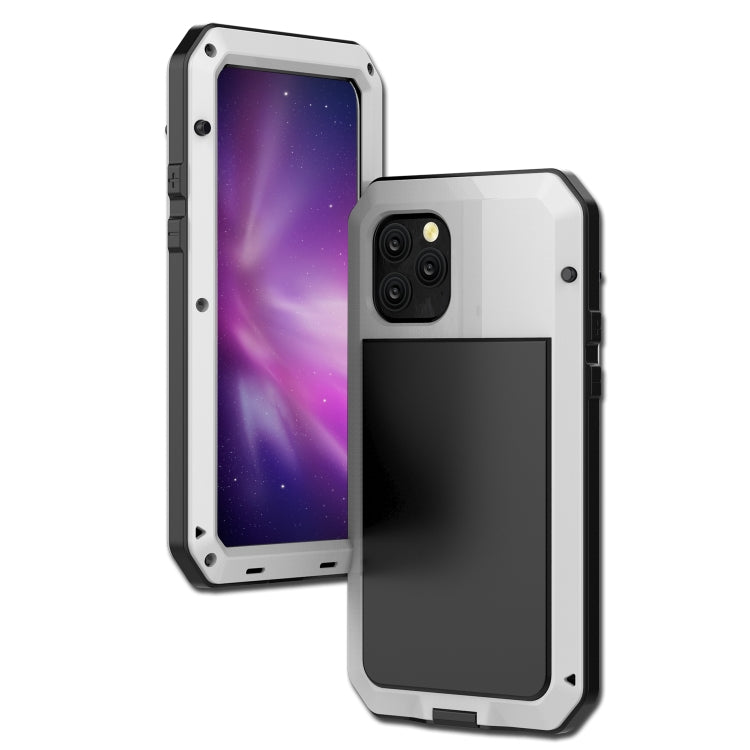 For iPhone 11 Pro Metal Armor Triple Proofing  Protective Case(White) - iPhone 11 Pro Cases by buy2fix | Online Shopping UK | buy2fix
