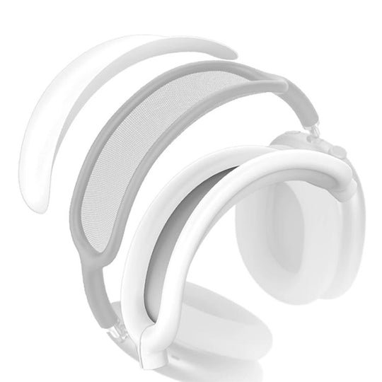 XDcase 2pcs / Set Headphone Hood Silicone Protective Case For AirPods Max 2 / Max(White)