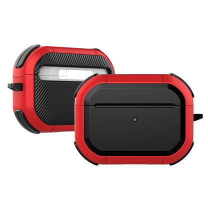 Wireless Earphones Shockproof Thunder Mecha TPU Protective Case For AirPods Pro(Red) - For AirPods Pro by buy2fix | Online Shopping UK | buy2fix