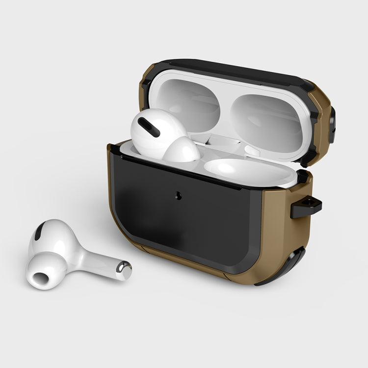 Wireless Earphones Shockproof Thunder Mecha TPU Protective Case For AirPods Pro(Red) - For AirPods Pro by buy2fix | Online Shopping UK | buy2fix