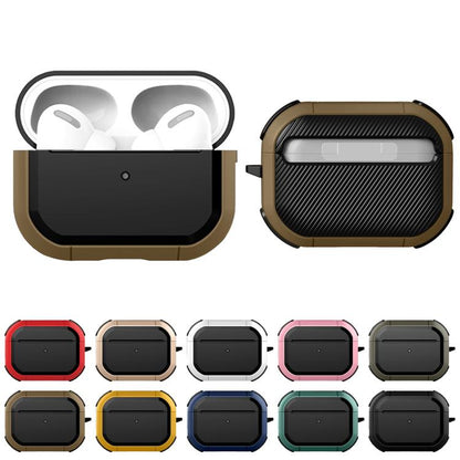 Wireless Earphones Shockproof Thunder Mecha TPU Protective Case For AirPods Pro(Blue) - For AirPods Pro by buy2fix | Online Shopping UK | buy2fix