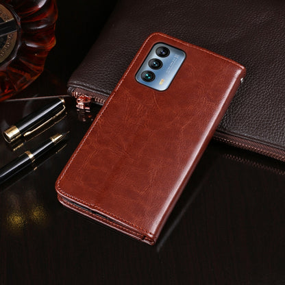 For Meizu 18 idewei Crazy Horse Texture Horizontal Flip Leather Case with Holder & Card Slots & Wallet(Yellow) - More Brand by idewei | Online Shopping UK | buy2fix