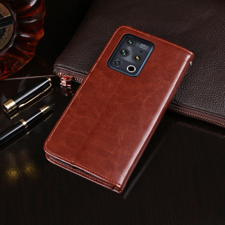 For Meizu 18 Pro idewei Crazy Horse Texture Horizontal Flip Leather Case with Holder & Card Slots & Wallet(Rose Red) - More Brand by idewei | Online Shopping UK | buy2fix
