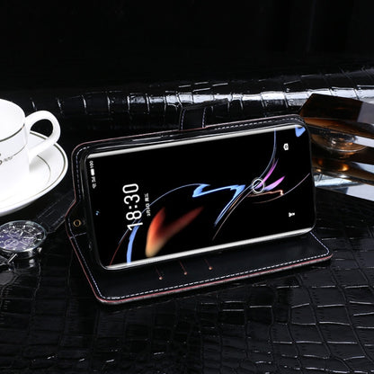 For Meizu 18 Pro idewei Crocodile Texture Horizontal Flip Leather Case with Holder & Card Slots & Wallet(Dark Blue) - Meizu by idewei | Online Shopping UK | buy2fix