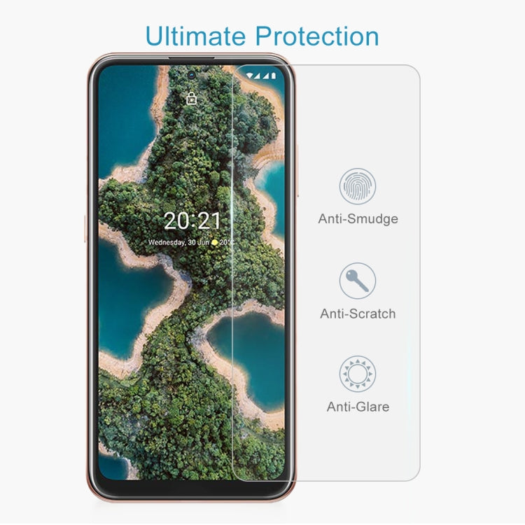 For Nokia X20 10 PCS 0.26mm 9H 2.5D Tempered Glass Film - Nokia Tempered Glass by buy2fix | Online Shopping UK | buy2fix