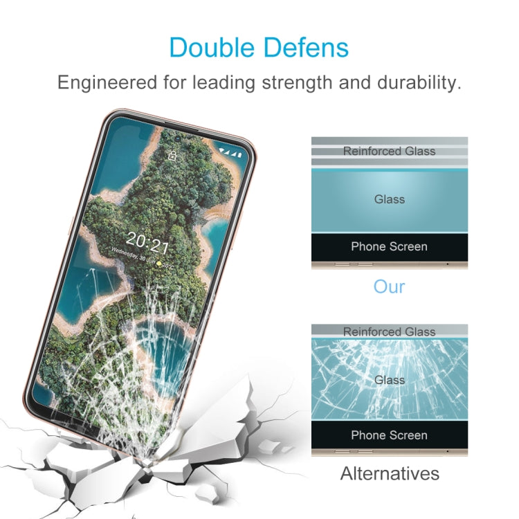 For Nokia X20 10 PCS 0.26mm 9H 2.5D Tempered Glass Film - Nokia Tempered Glass by buy2fix | Online Shopping UK | buy2fix