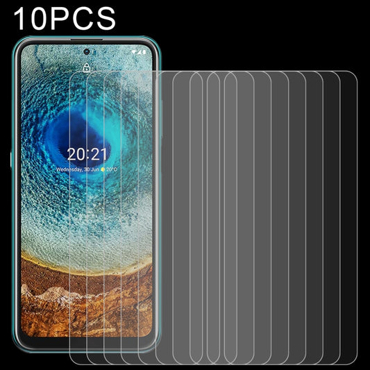 For Nokia X10 10 PCS 0.26mm 9H 2.5D Tempered Glass Film - Nokia Tempered Glass by buy2fix | Online Shopping UK | buy2fix
