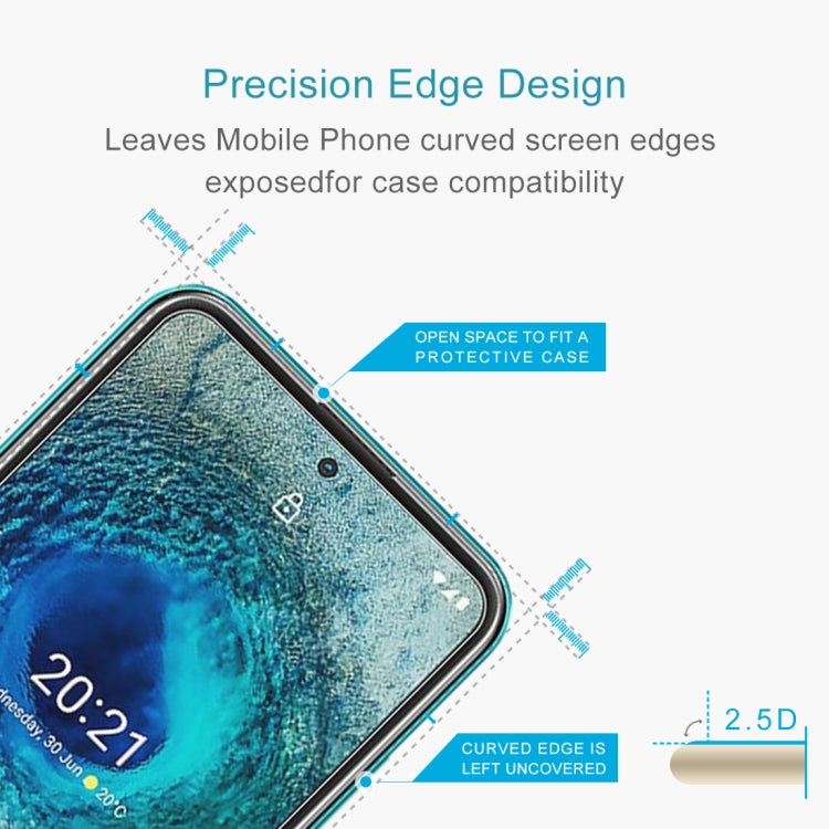 For Nokia X10 10 PCS 0.26mm 9H 2.5D Tempered Glass Film by buy2fix