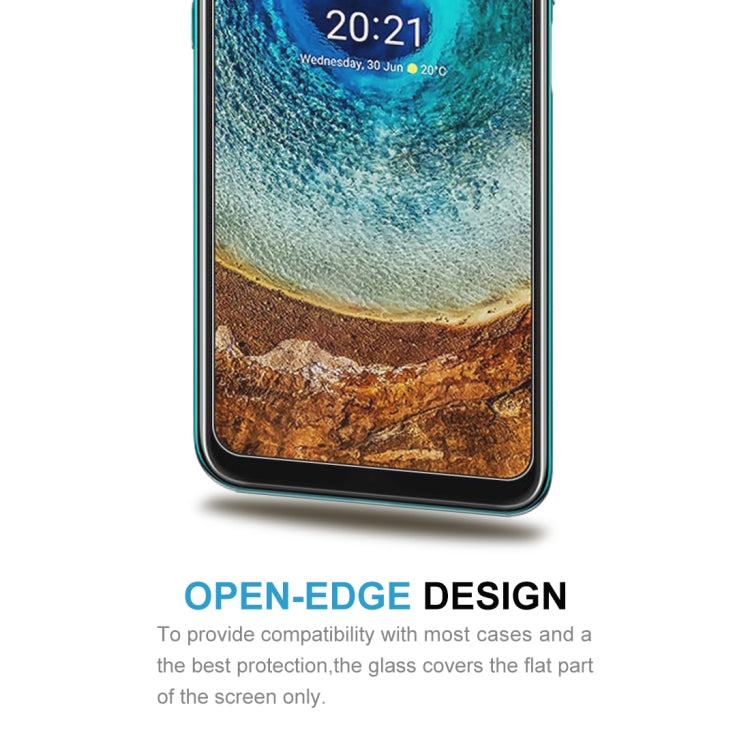 For Nokia X10 10 PCS 0.26mm 9H 2.5D Tempered Glass Film by buy2fix