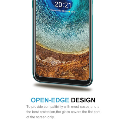 For Nokia X10 10 PCS 0.26mm 9H 2.5D Tempered Glass Film by buy2fix