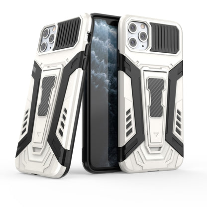 For iPhone 11 Pro Max War Chariot Series Armor All-inclusive Shockproof PC + TPU Protective Case with Invisible Holder (White) by buy2fix