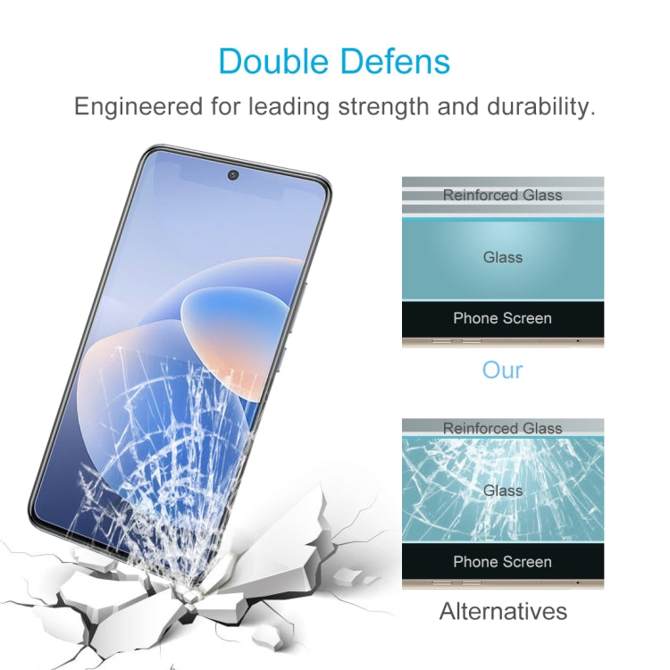 For vivo X60 10 PCS 0.26mm 9H 2.5D Tempered Glass Film - Others by buy2fix | Online Shopping UK | buy2fix