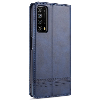 For Huawei  Enjoy 20 SE 4G AZNS Magnetic Calf Texture Horizontal Flip Leather Case with Card Slots & Holder & Wallet(Dark Blue) - Huawei Cases by AZNS | Online Shopping UK | buy2fix