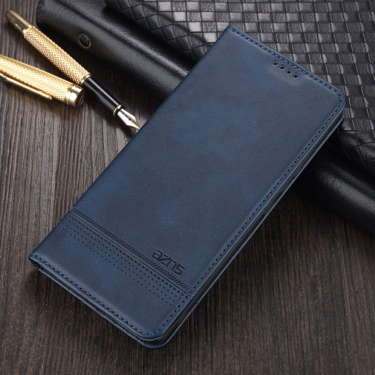 For Huawei  Enjoy 20 SE 4G AZNS Magnetic Calf Texture Horizontal Flip Leather Case with Card Slots & Holder & Wallet(Dark Blue) - Huawei Cases by AZNS | Online Shopping UK | buy2fix