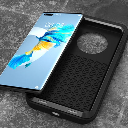 For Huawei Mate 40 LOVE MEI Metal Shockproof Waterproof Dustproof Protective Case without Glass(Yellow) - Huawei Cases by buy2fix | Online Shopping UK | buy2fix