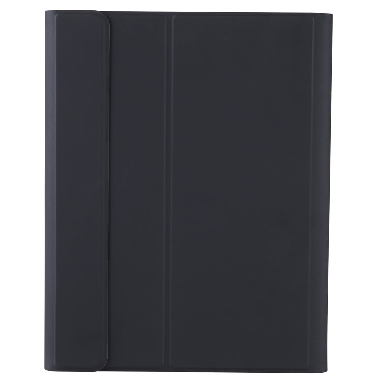 YT11B-A Detachable Candy Color Skin Feel Texture Round Keycap Bluetooth Keyboard Leather Case with Touch Control For iPad Air 4 2020 / Air 5 2022 / Pro 11 inch 2022 / 2021 / 2020 / 2018(Black) - For iPad Pro by buy2fix | Online Shopping UK | buy2fix