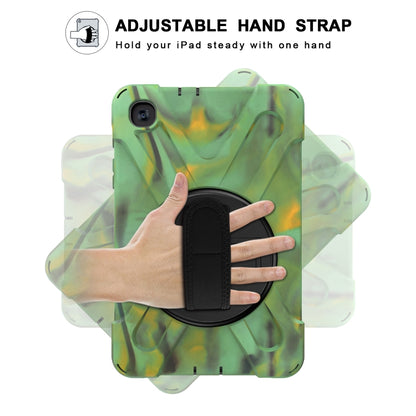 For Samsung Galaxy Tab A 8.4 2020 T307U Shockproof Colorful Silicone + PC Protective Case with Holder & Shoulder Strap & Hand Strap(Camouflage) - Tab A 8.4 (2020) by buy2fix | Online Shopping UK | buy2fix