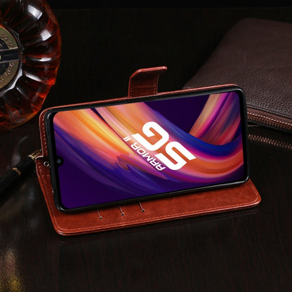 For Ulefone Armor 11 5G idewei Crazy Horse Texture Horizontal Flip Leather Case with Holder & Card Slots & Wallet(Rose Red) - Ulefone Cases by idewei | Online Shopping UK | buy2fix