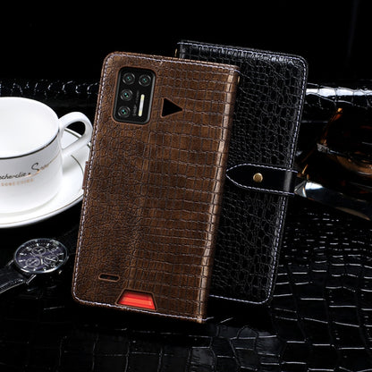 For UMIDIGI Bison GT idewei Crocodile Texture Horizontal Flip Leather Case with Holder & Card Slots & Wallet(Black) - More Brand by idewei | Online Shopping UK | buy2fix