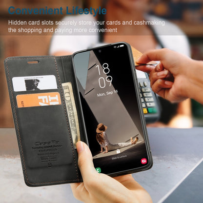 For Samsung Galaxy S21 FE CaseMe 013 Multifunctional Horizontal Flip Leather Case, with Card Slot & Holder & Wallet(Black) - Galaxy Phone Cases by CaseMe | Online Shopping UK | buy2fix