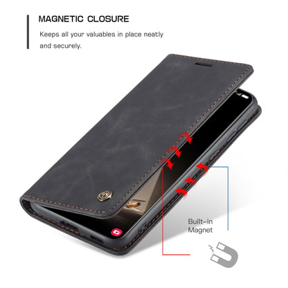 For Samsung Galaxy S21 FE CaseMe 013 Multifunctional Horizontal Flip Leather Case, with Card Slot & Holder & Wallet(Black) - Galaxy Phone Cases by CaseMe | Online Shopping UK | buy2fix