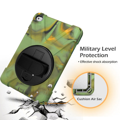 Shockproof Colorful Silicone + PC Protective Case with Holder & Shoulder Strap & Hand Strap For iPad Mini 4 / Mini (2019)(Camouflage) - iPad Mini 4 & 3 & 2 & 1 Cases by buy2fix | Online Shopping UK | buy2fix