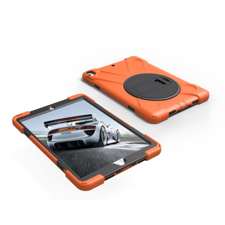 Shockproof Colorful Silicone + PC Protective Case with Holder For iPad Pro 10.5(Orange) - iPad Pro 10.5 inch Cases by buy2fix | Online Shopping UK | buy2fix