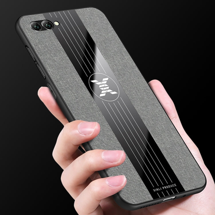 For Huawei nova 2s XINLI Stitching Cloth Textue Shockproof TPU Protective Case(Red) - Huawei Cases by XINLI | Online Shopping UK | buy2fix