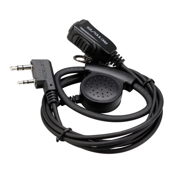RETEVIS EEK012 Adjustable Contour High Volume K-head Double-needle D-type Ear Hook for H-777/RT-5R/RT1/RT2/RT5 /888s/UV5R - Microphones & Headsets by RETEVIS | Online Shopping UK | buy2fix