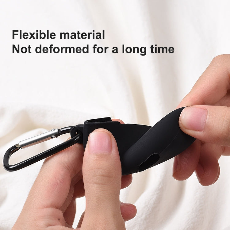 For Huawei FreeBuds 4i Liquid Silicone Earphone Protective Case(Black) - Huawei Earphone Case by buy2fix | Online Shopping UK | buy2fix